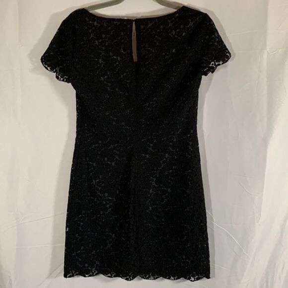 Talula Aritzia Black Floral Lace Mini Dress - Picture 5 of 7